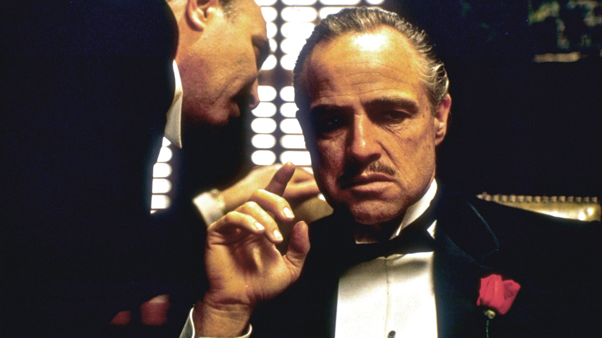 Marlon Brando como Don Corleone en El Padrino