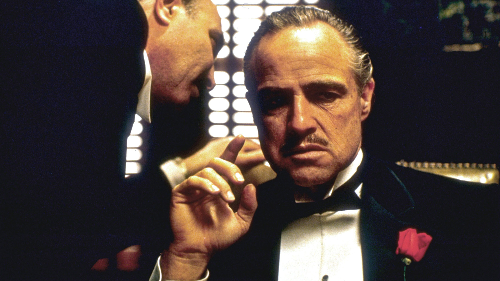 Marlon Brando als Don Corleone in „Der Pate“.