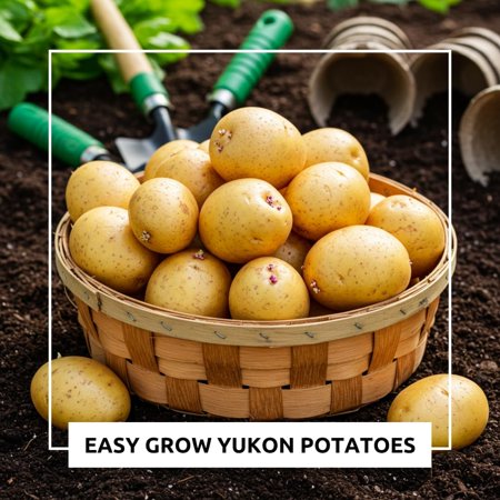 Russet Seed Potatos for Planting - Easy to Grow (2 Pounds)