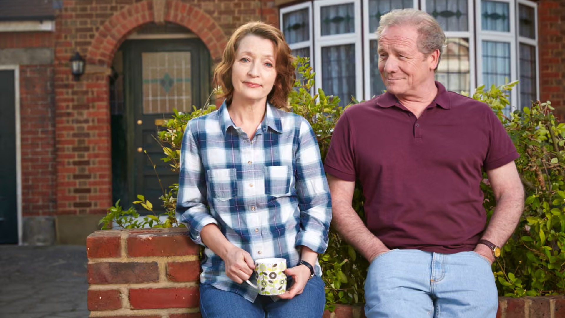 Lesley Manville and Peter Mullan in Mum