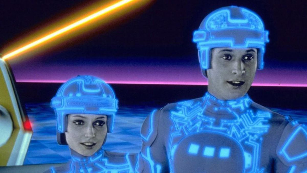 Screenshot from the Disney movie &quot;Tron&quot;
