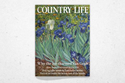 Cover of Cover of Country Life June 10, 2026, featuring Van Gogh's Irises