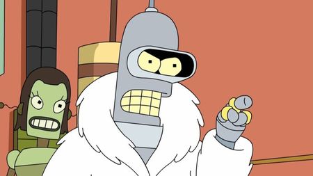 Bender in Futurama
