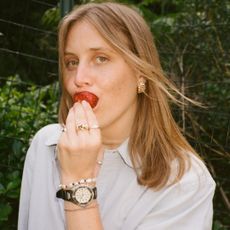 Brynn Wallner Dimepiece collaboration watch with Timex