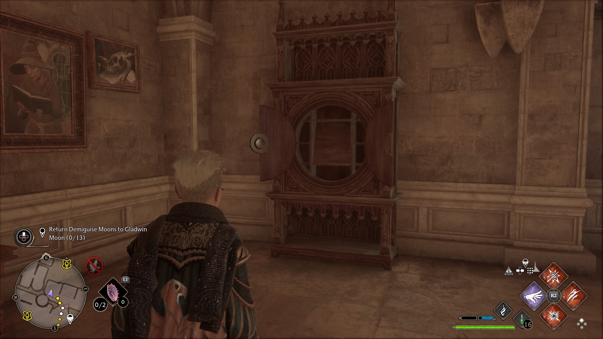 Hogwarts Legacy Daedalian Key location in Central Hall