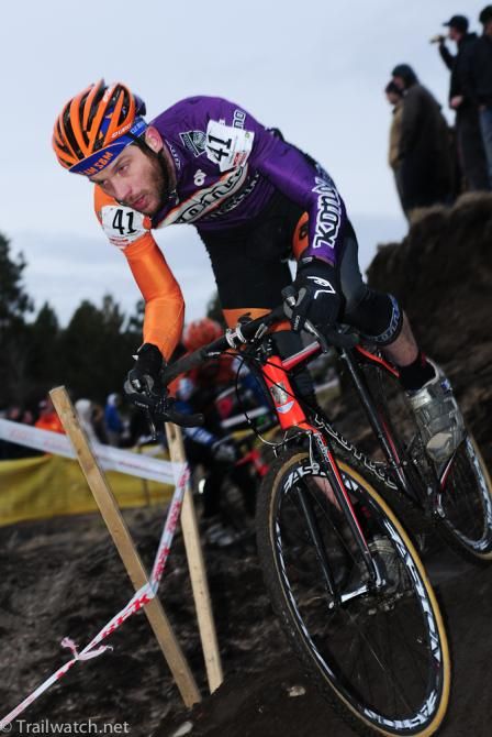 Erik Tonkin (Kona) riding the berms