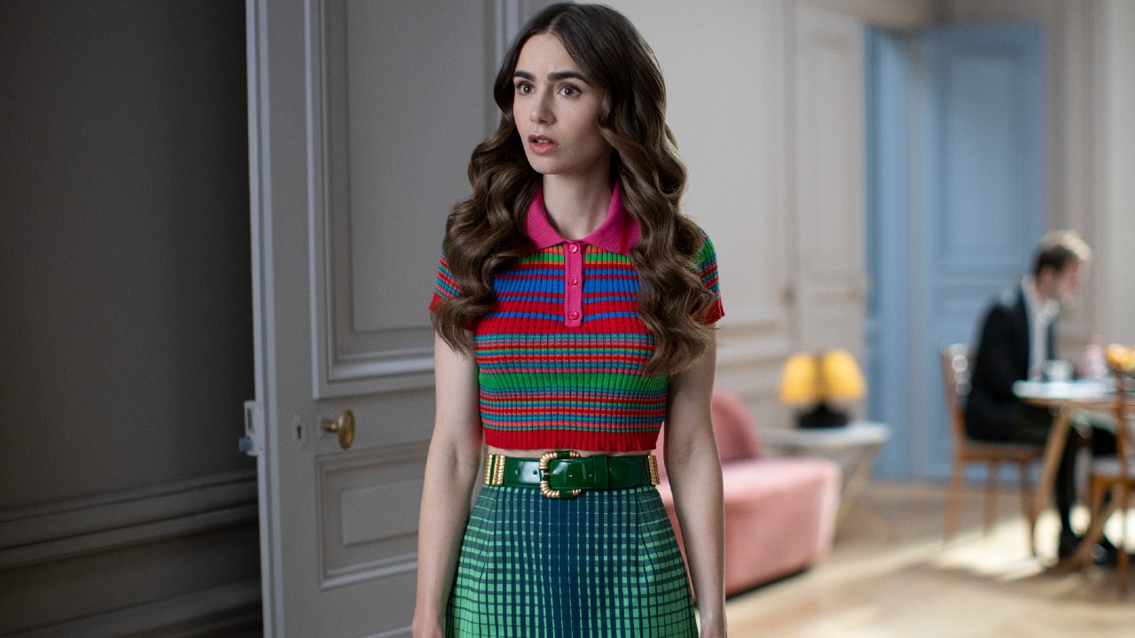 Lily Collins in Netflix's Emily in Paris