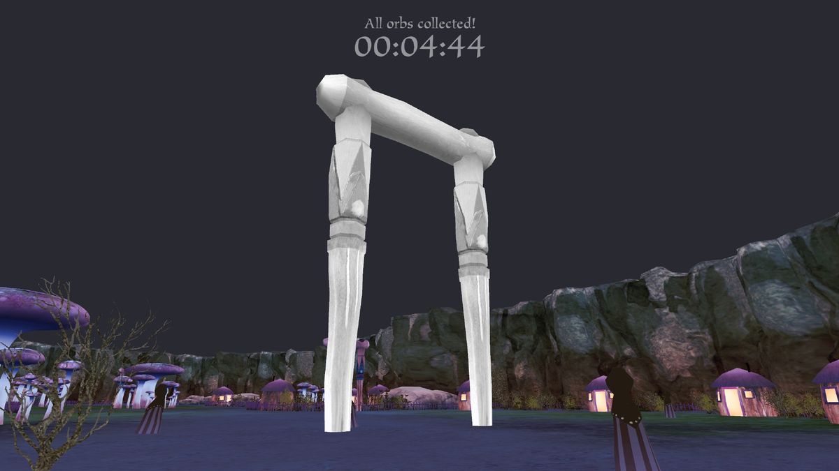 In the computer game "A Slower Speed of Light," players approach the speed of light as they collect more orbs.