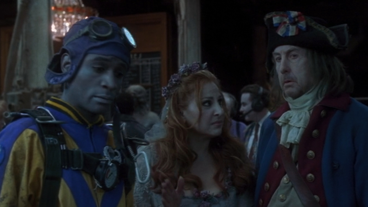Tommy Davidson, Kathy Najimy, and Eric Idle in The Scream Team