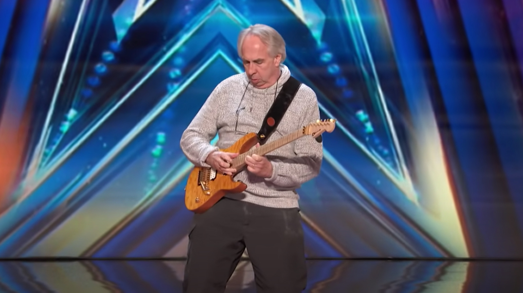 TikToker Old Grey Guitarist performs again in America's Got Talent