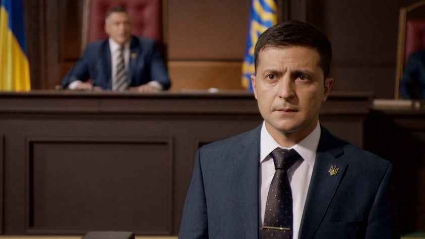 Volodymyr Zelensky in Servant of the People