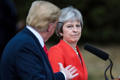 President Trump and U.K. Prime Minister Theresa May