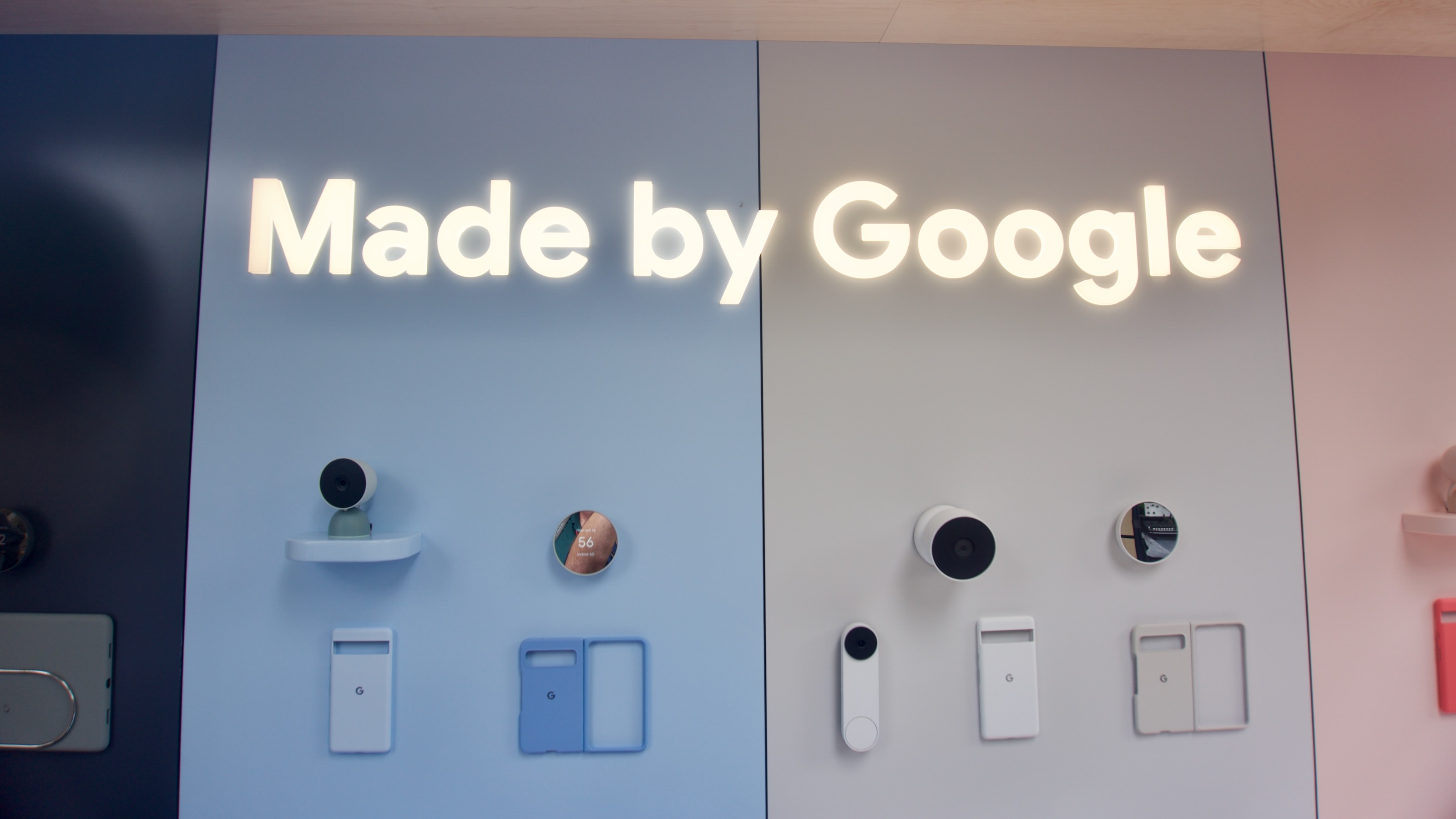 The Made by Google display at Google I/O 2023