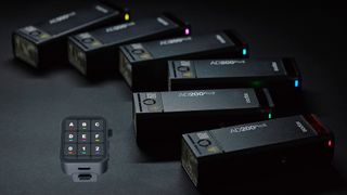 an example of the x3 color grouping settings displayed by the trigger connected to multiple lights each with a seperate color