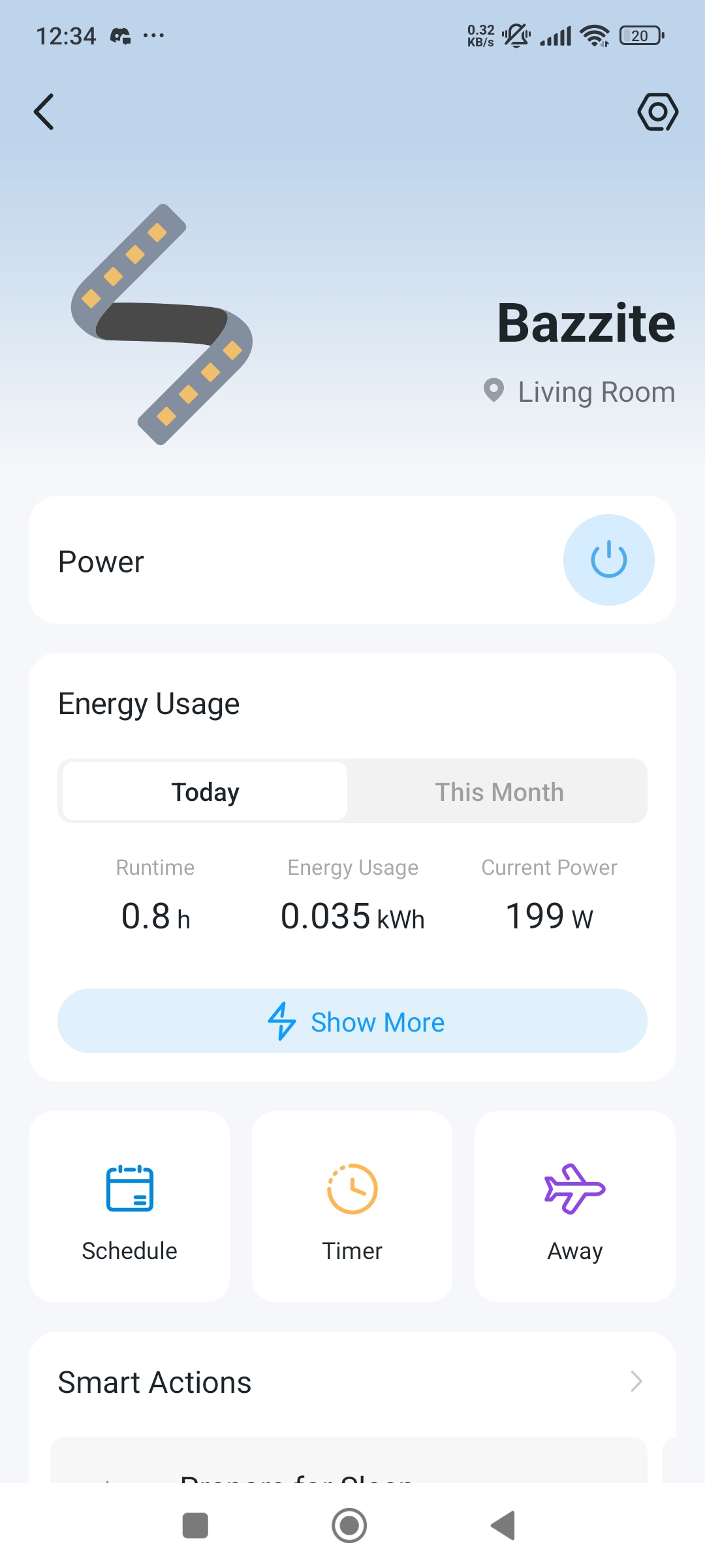 TP-Link Tapo Power Monitoring