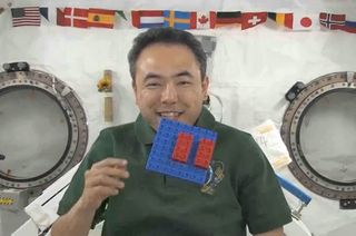 Lego in the Space Station