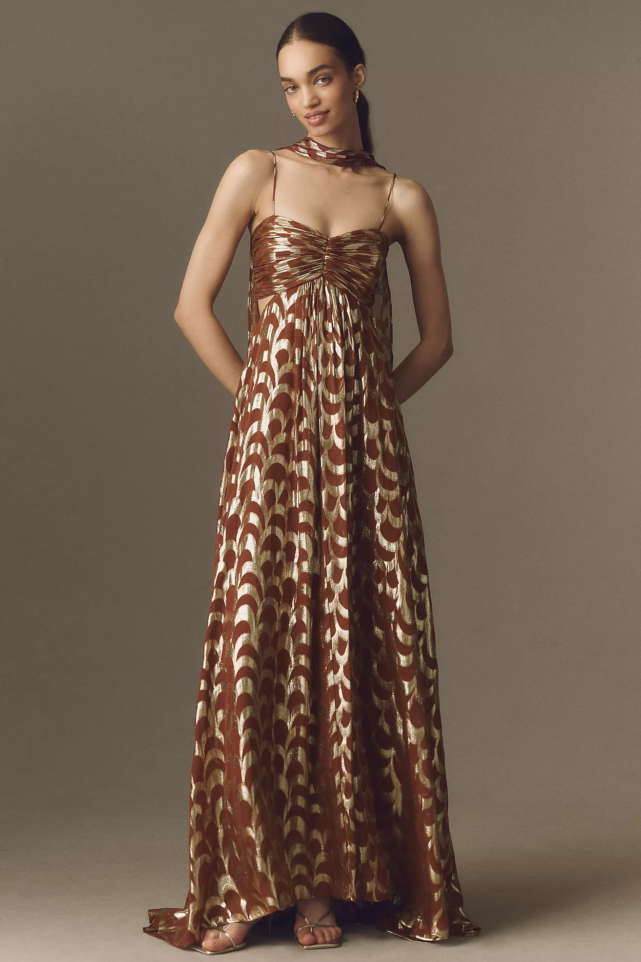 Delfi Collective Adele Sweetheart Maxi Dress