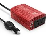 BESTEK 300W power inverter
Use your regular Surface Pro charger.