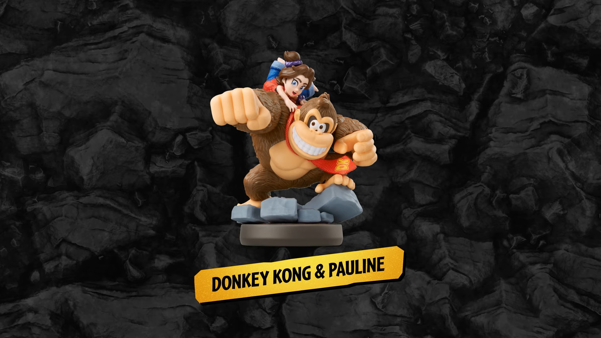 A screenshot of the new Donkey Kong Bananza Pauline Amiibo