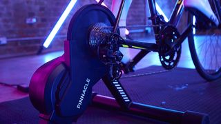 Pinnacle HC Turbo Home Trainer in use