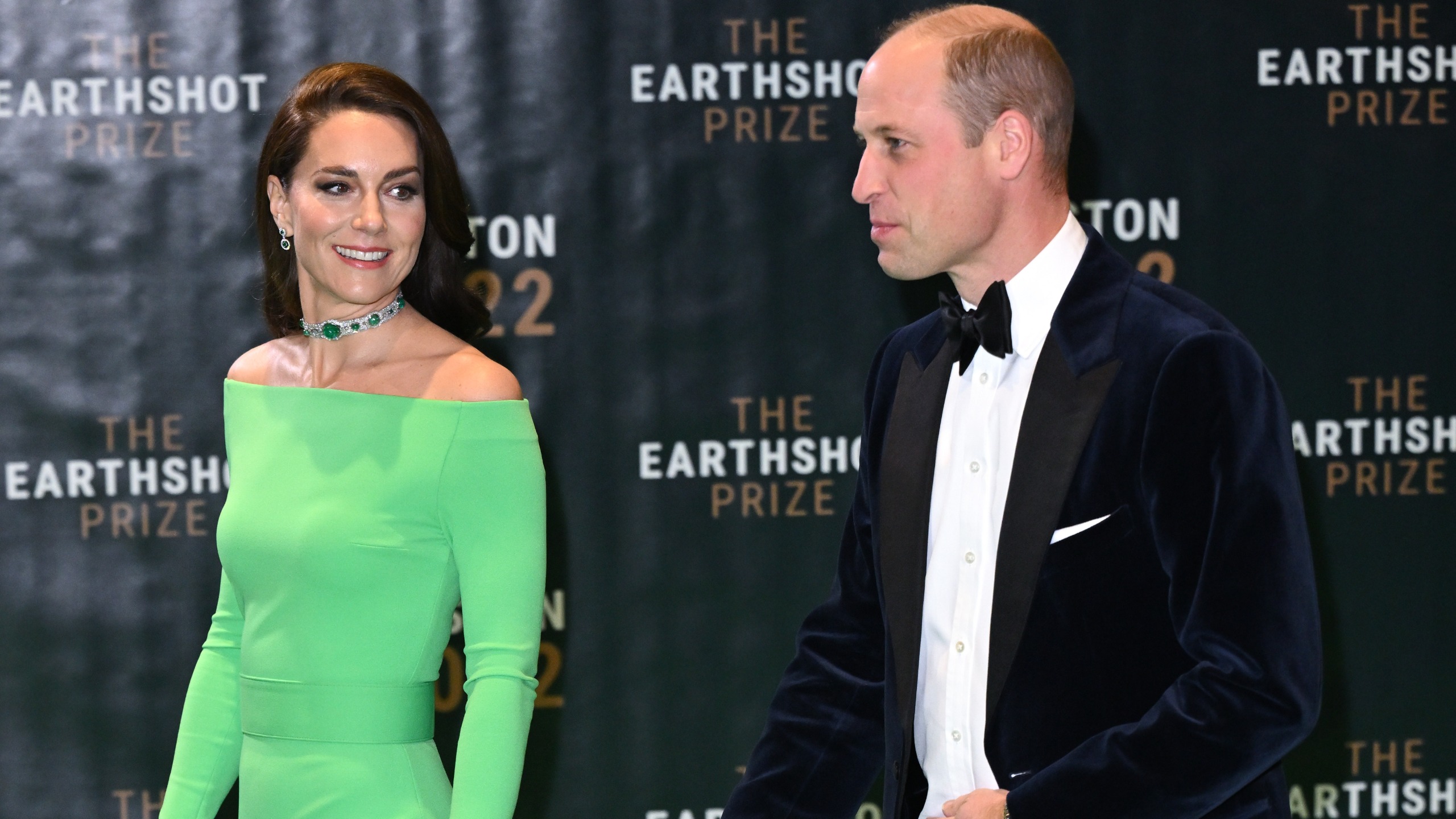 Catherine, Princess of Wales and Prince William, Prince of Wales attend The Earthshot Prize 2022 at MGM Music Hall at Fenway on December 02, 2022