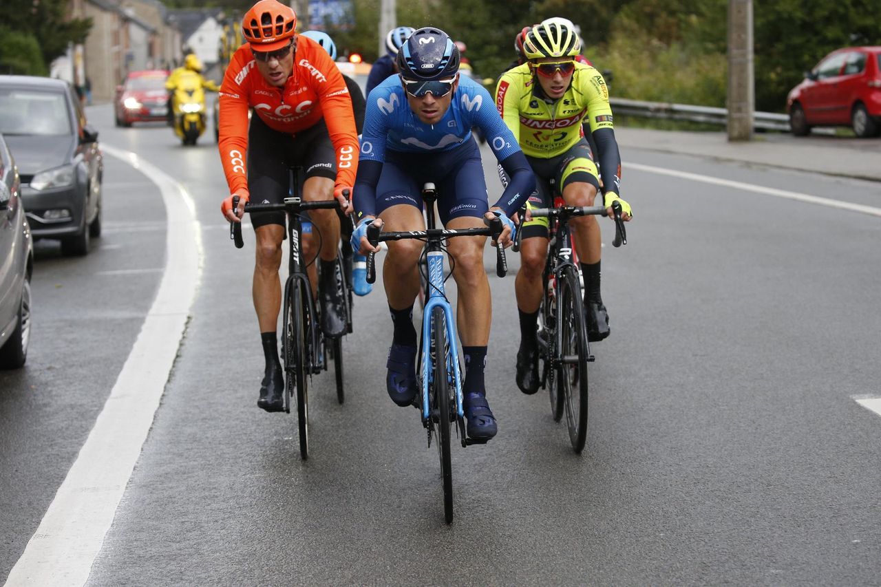 Liege Bastogne Liege 2020 106th Edition Liege Liege 257 km 04102020 Inigo Elosegui ESP Movistar Team photo Dion KerckhoffsBettiniPhoto2020