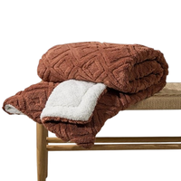 1. Evergrace Jacquard Sherpa throw Blanket: $19.99$9.99 at Amazon