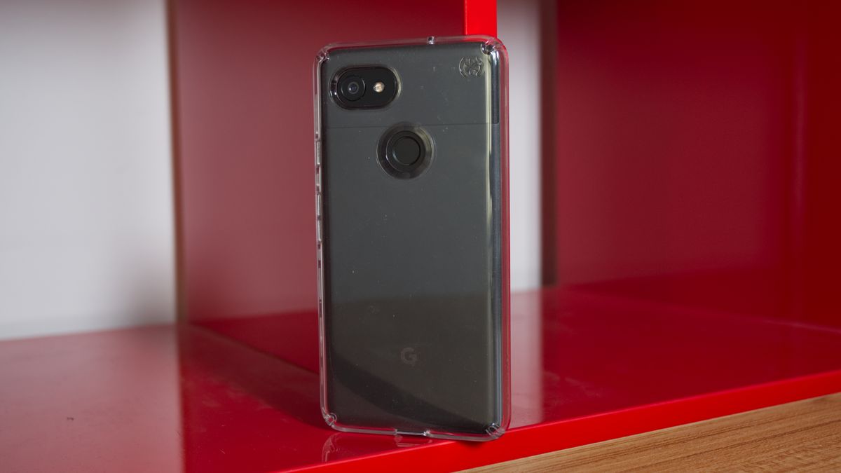 But the phone looks fossilized in amber once popped in