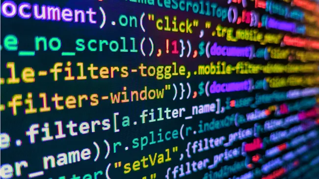 Picture of coding