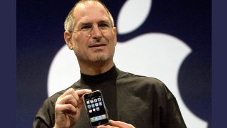 Steve Jobs announcing iPhone