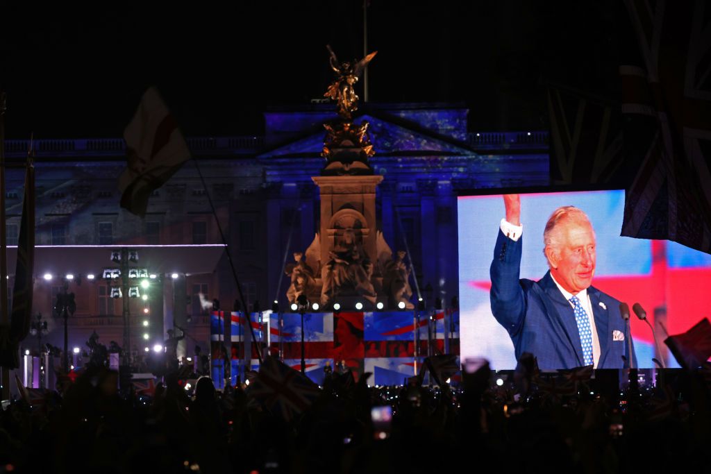 Prince Charles at the Platinum Jubilee concert