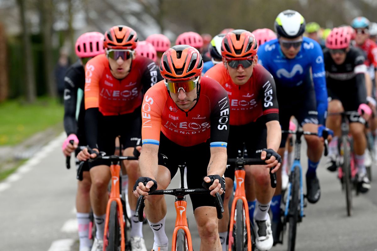 Elia Viviani says helmet 'saved his life' in Paris-Roubaix crash