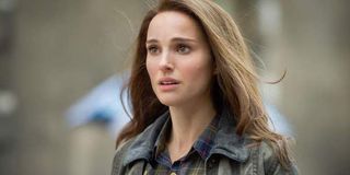 Natalie Portman as Jane Foster in Thor: The Dark World