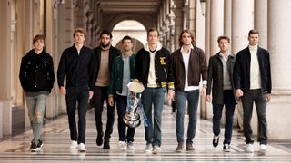 ATP Finals tennis players 2021 with the trophy