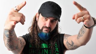 Portrait of American musician Mike Portnoy, co-founder and former drummer of progressive metal group Dream Theater, taken on April 30, 2009. Portnoy is also known for playing with Avenged Sevenfold and Transatlantic. (Photo by Kevin Nixon/Metal Hammer Magazine/Future via Getty Images/Team Rock via Getty Images)