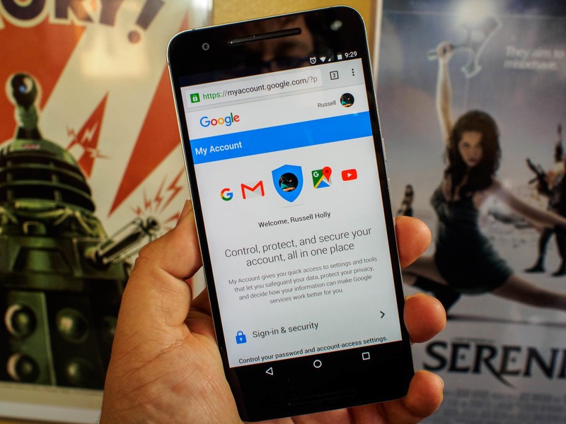Google MyAccount