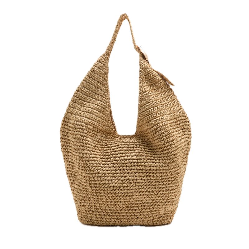 M&amp;amp;S, Straw Hardware Detail Shoulder Bag