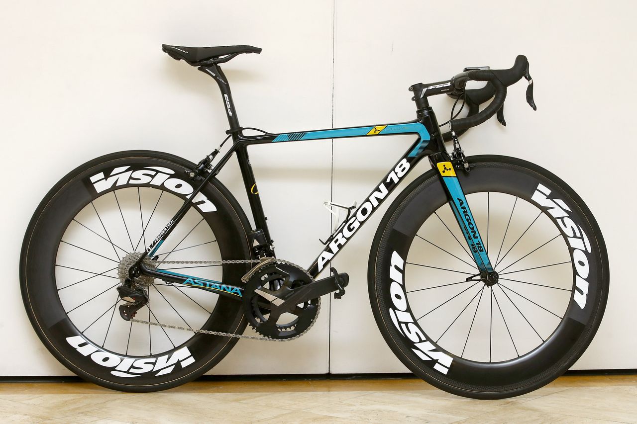 Astana will ride Argon 18 bikes
