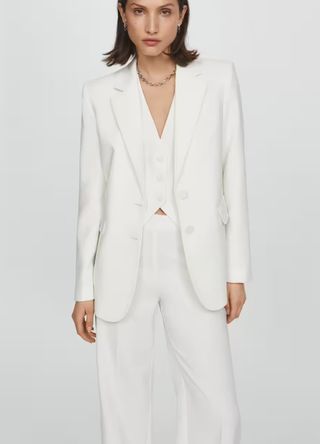 Mango Straight-fit Suit Jacket