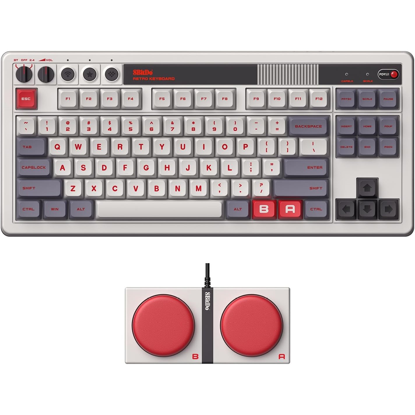 Retro fans need to see this record-low price on 8BitDo's NES themed keyboard