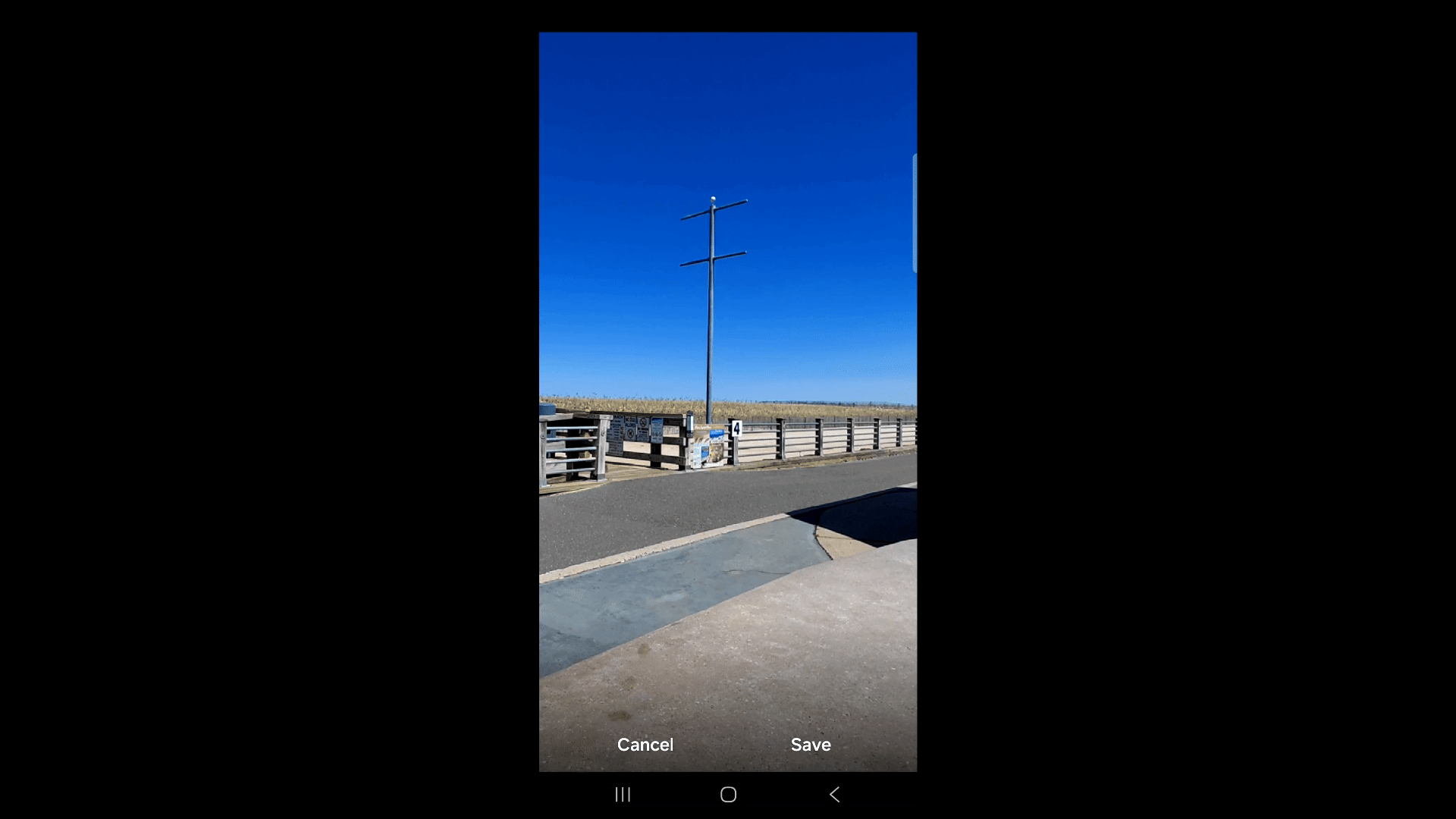 Gif animation of Object Eraser with Galaxy A36.