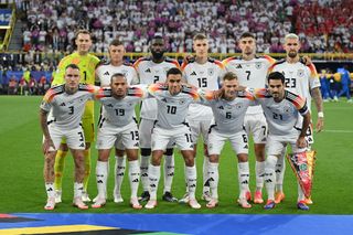 Germany Euro 2024 squad Players of Germany pose for a team photograph prior to the UEFA EURO 2024 round of 16 match between Germany and Denmark at Football Stadium Dortmund on June 29, 2024 in Dortmund, Germany. (Photo by Shaun Botterill/Getty Images)