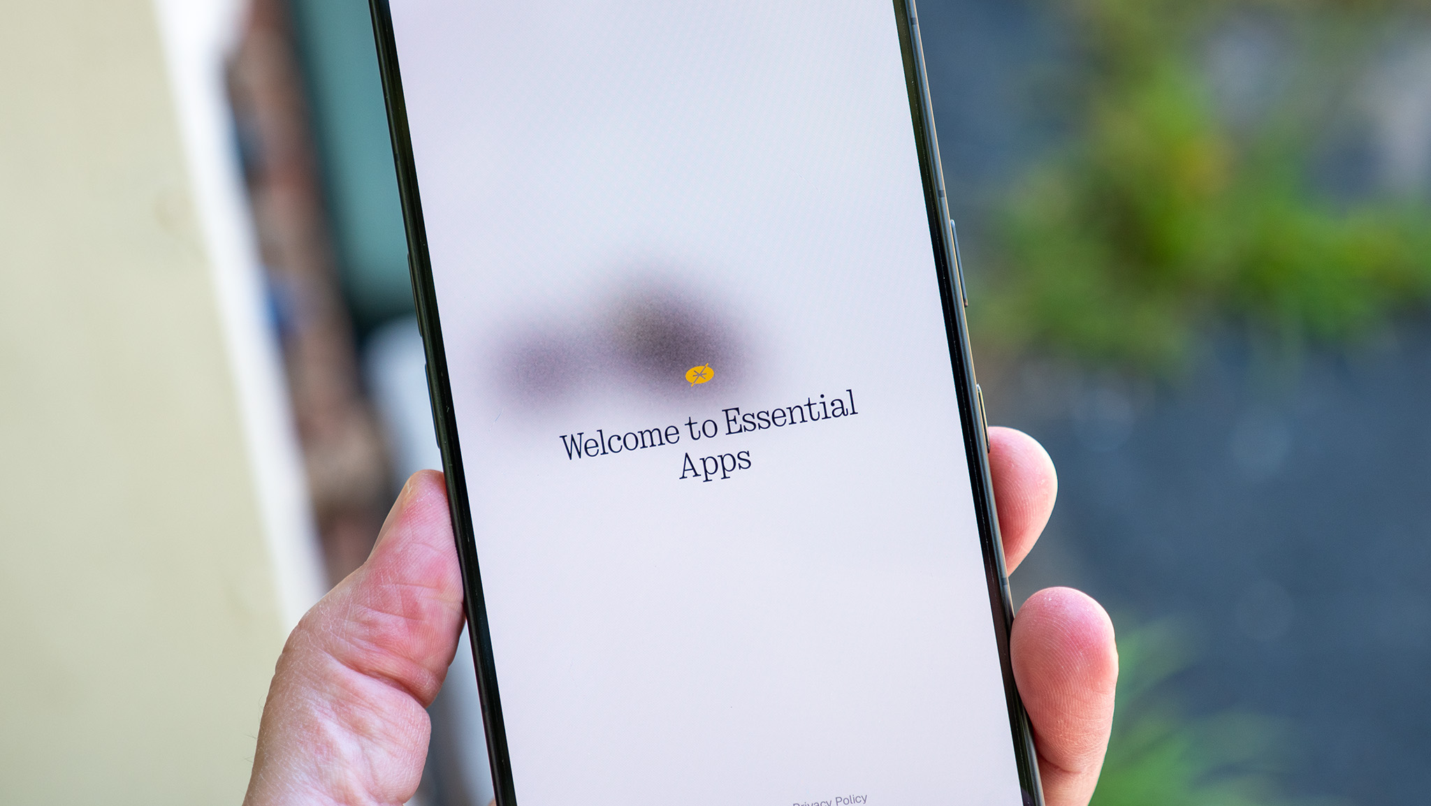Opening the new Essential Apps app on Nothing OS 5 on the Nothing Phone 3