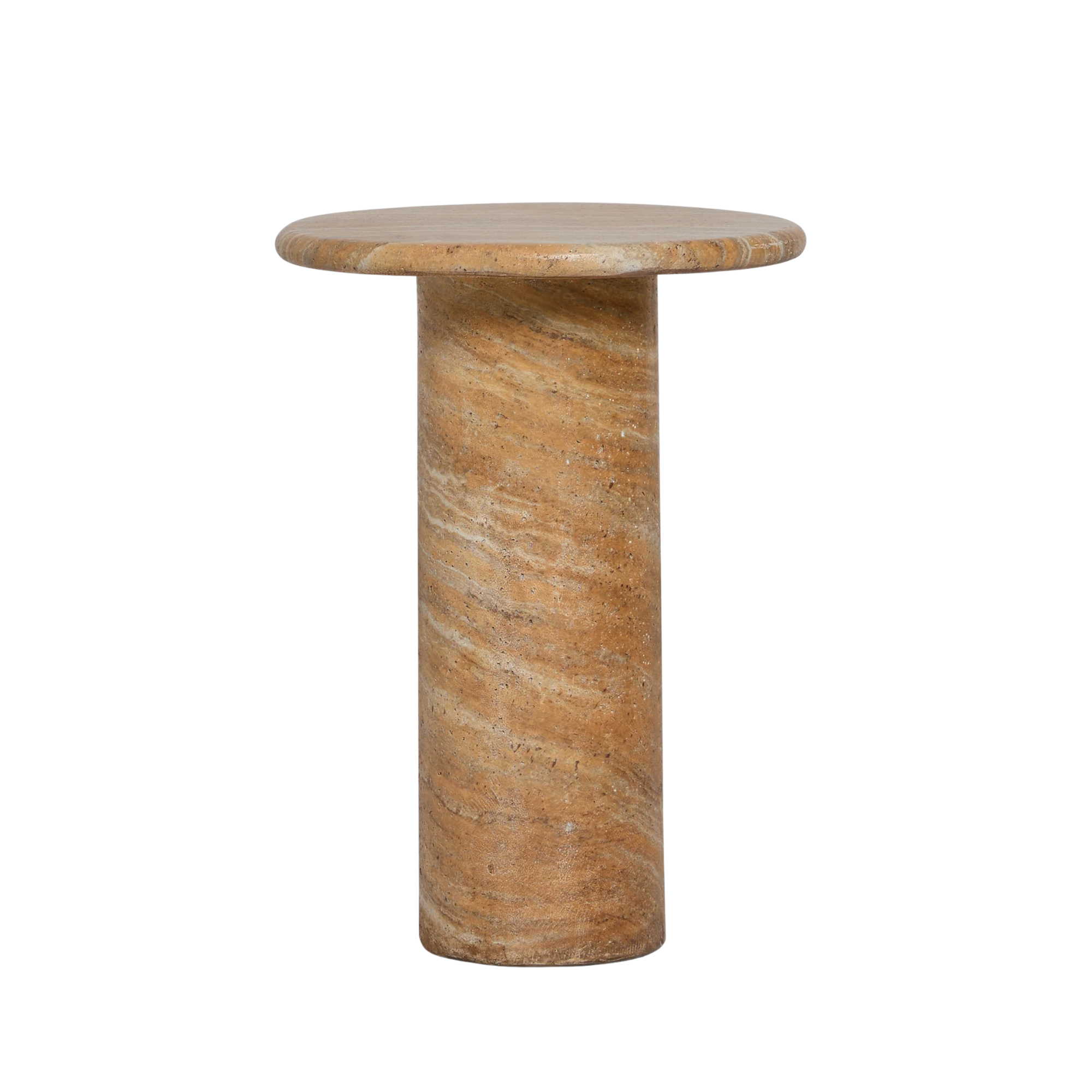 a marble drink table