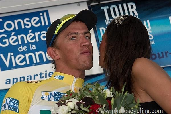 Damien Gaudin (Europcar) in the points jersey