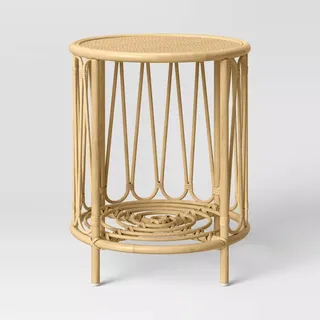 Rattan Bedside Kids' Table Natural - Pillowfort™