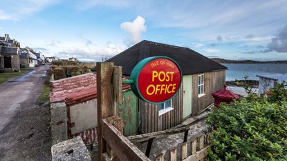 The Post Office on the Isle of Iona, Scotland