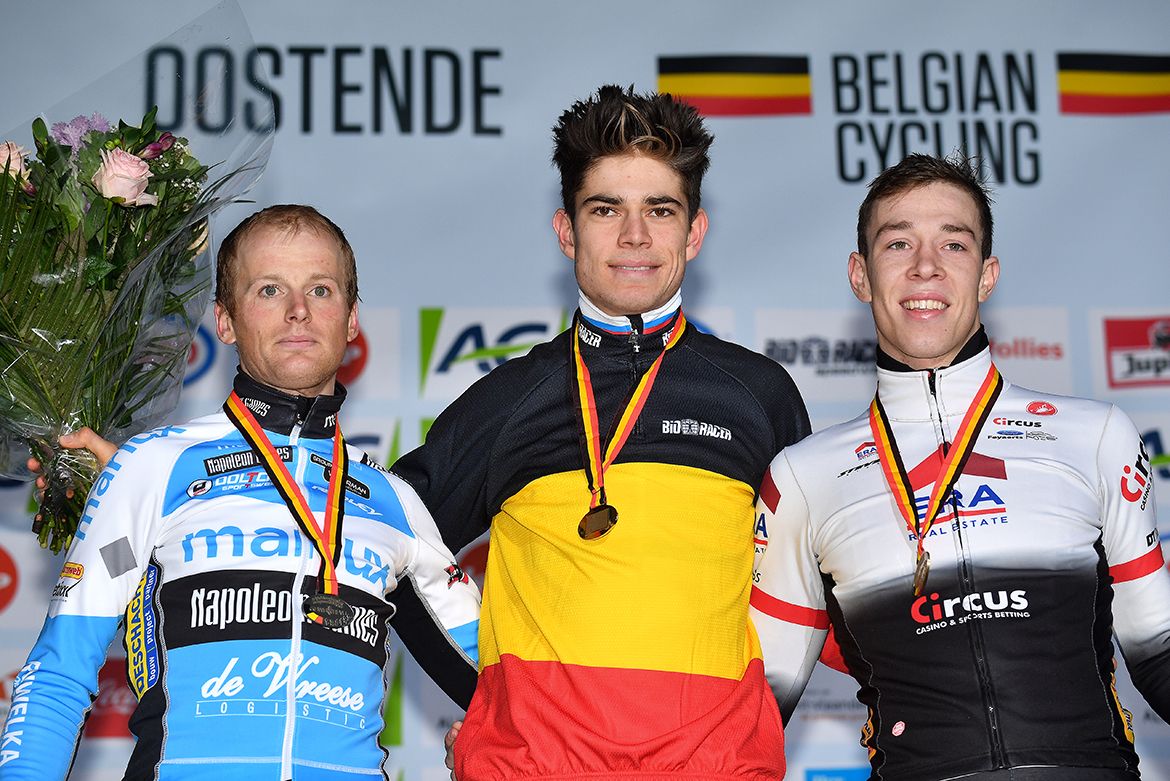 Woet Van Aert tops the podium