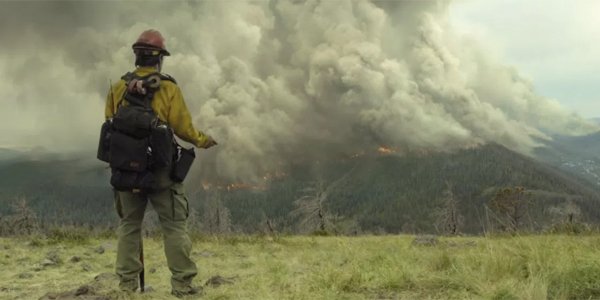 Fire starting in Only the Brave movie