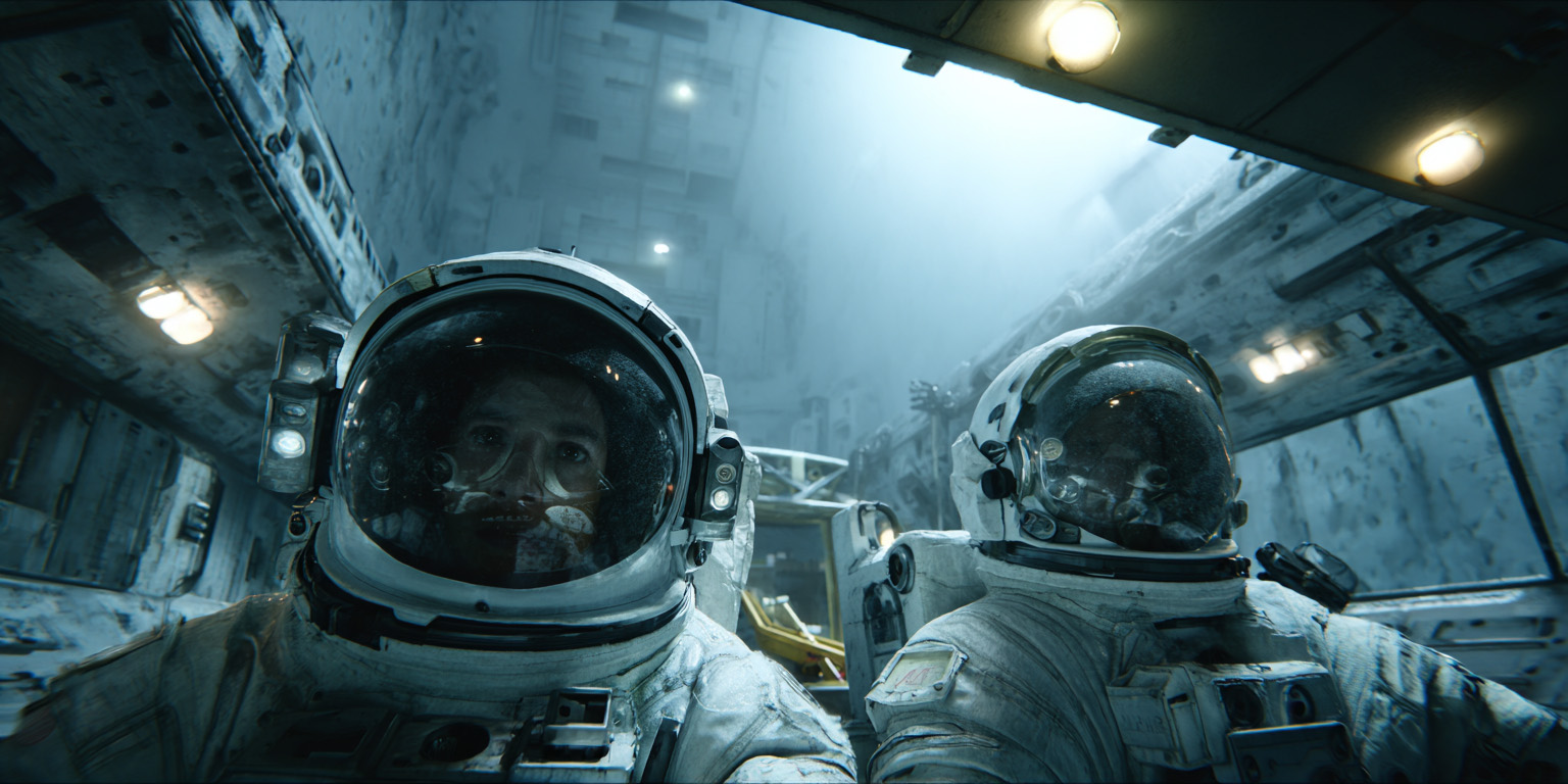 Utopia Studios is an AI film studio; scenes from space and Aztec TV series made using AI